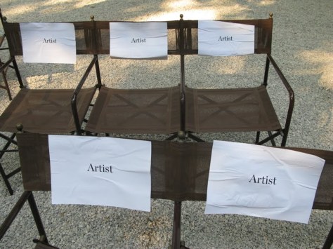 sillas de artistas para trabajar